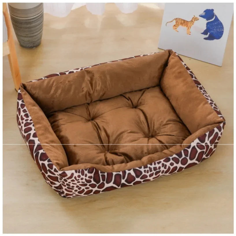 Bed for Dogs And Cats Square Plushi 